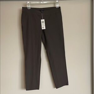 Eileen Fisher Washable Stretch Crepe Slim Ankle Pants